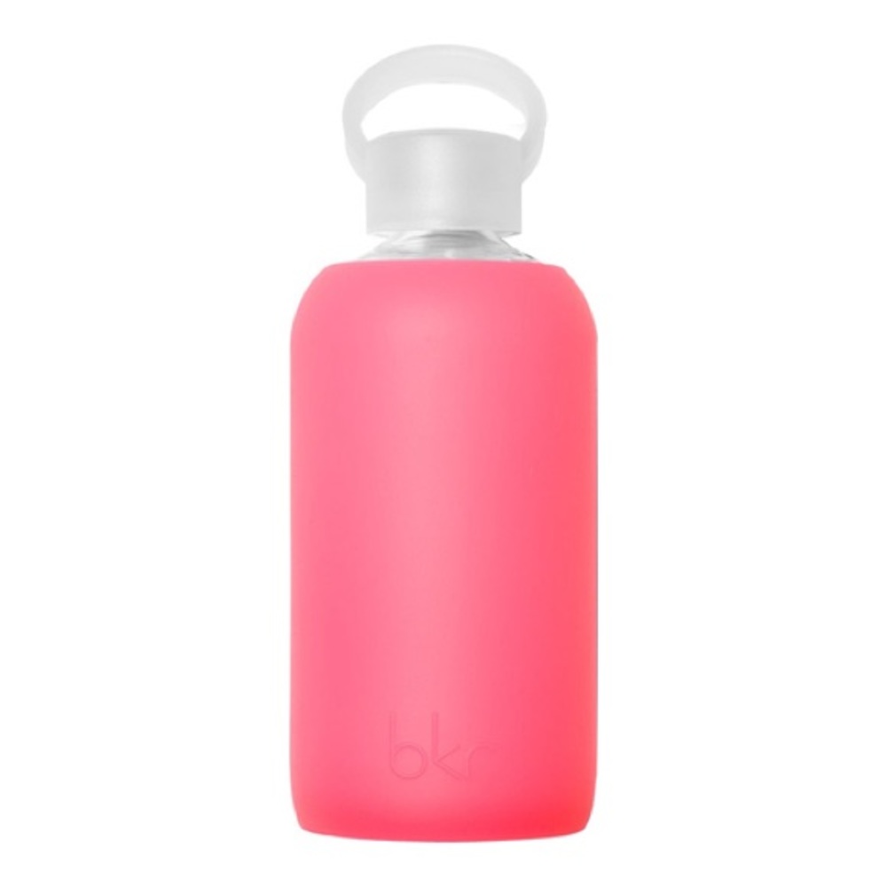 bkr glass water bottle 500ml ROSY